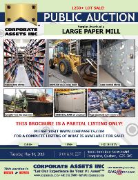 Large Paper Mill - Quebec