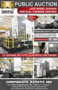 Late Model DOOSAN Vertical Turning Centers