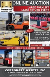 Large Forklift Lease Return Event