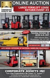 Large Forklift Lease Return Event #3