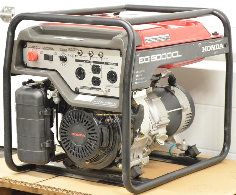 HONDA EG5000CL gas powered generator-image