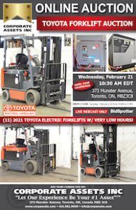 TOYOTA Forklift Auction