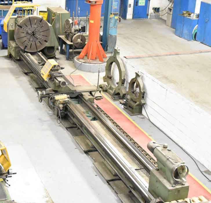 POREBA gap bed engine lathe-image