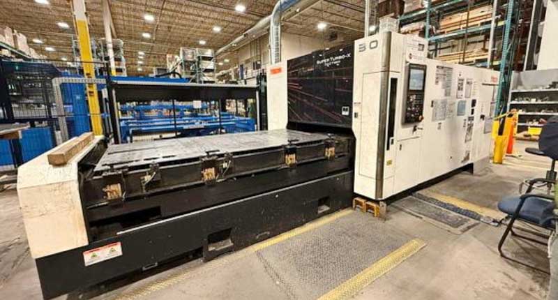 MAZAK super turbo-X 2412 fiber CNC laser cutting machine-image