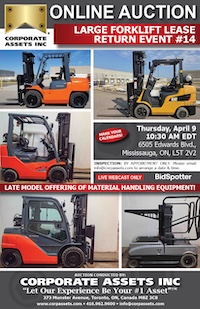 Large Forklift Lease Return Event #14